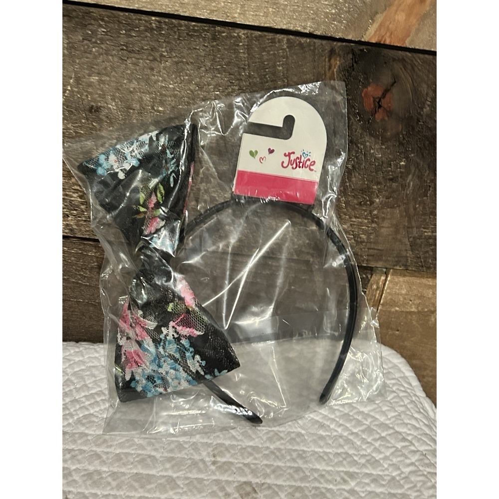 Justice Floral Bow Headbands. New. Set‎ of 10 Gift Bag Item Party Favor